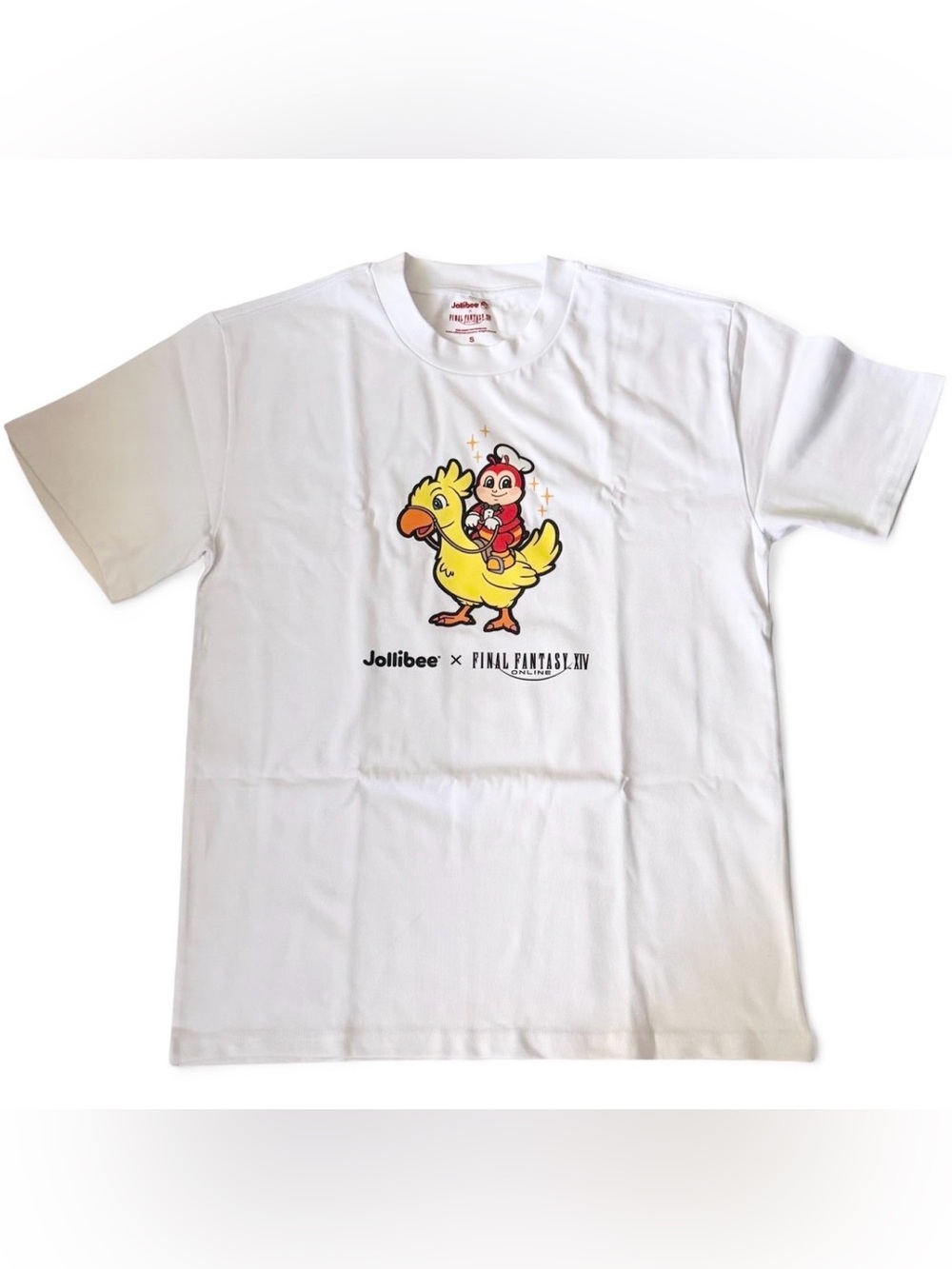 Jollibee x Final Fantasy XIV White Chocobo Graphic Tee